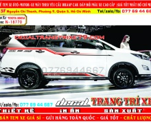 18770  tem xe innova 2018  tem suon xe innova  tem xe innova 2006  tem dán sườn xe innova 2017  tem innova 2018  decal xe innova 2020  tem xe innova 2007  tem innova 2017 ĐỘ TEM XE TOYOTA INNOVA - TEM XE INNOVA 